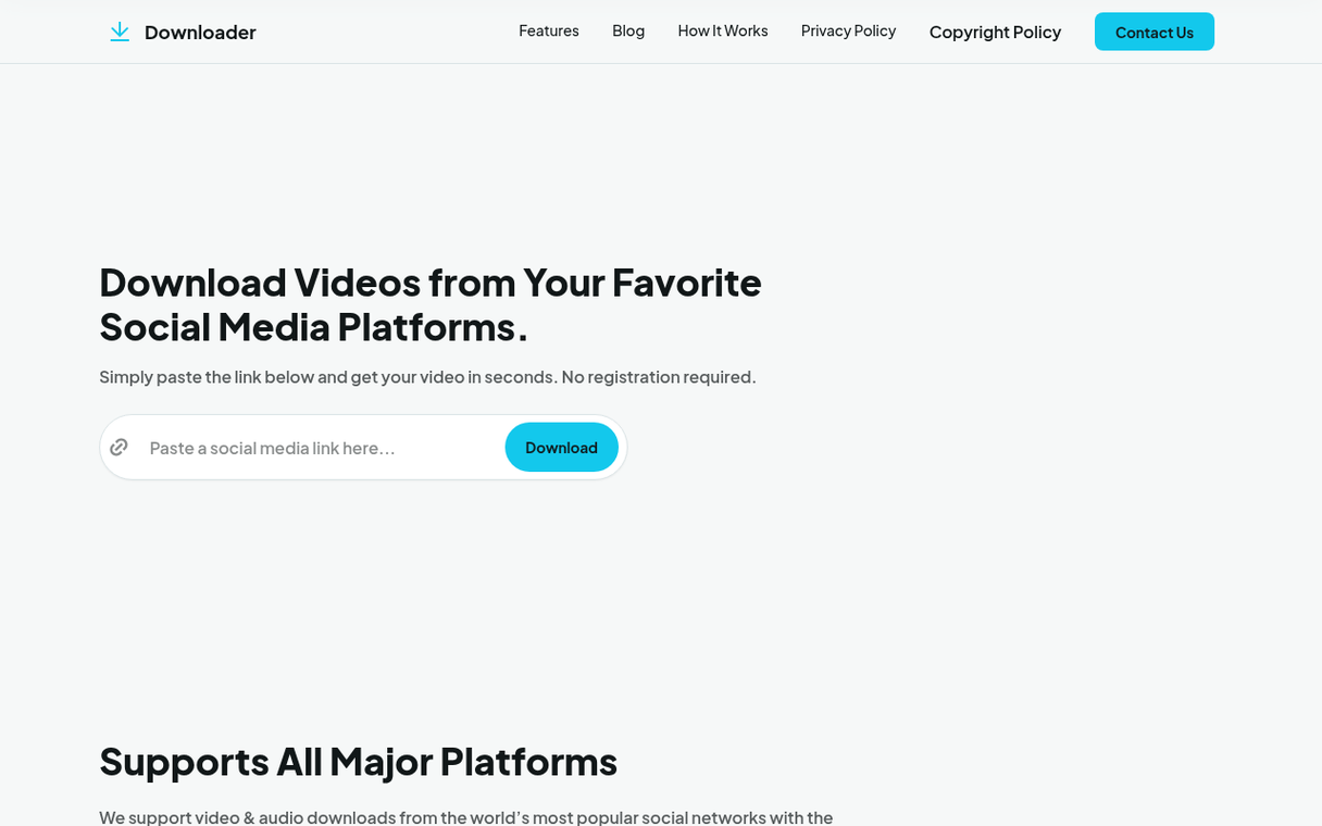 Social Media Downloader